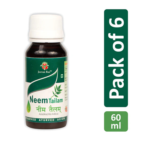 Neem oil 60ml Pack of (6)